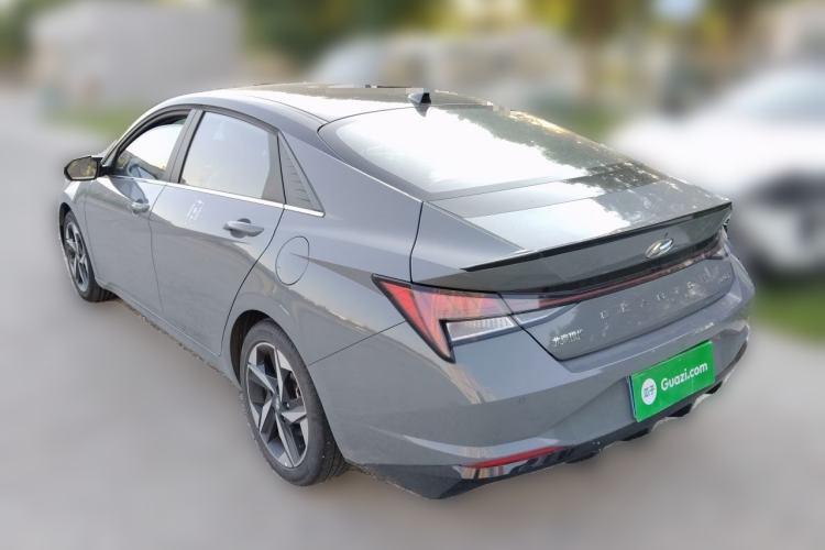 Used Hyundai Elantra 2021 240TGDi DCT TOP Flagship Edition Rear Left 45 Deg