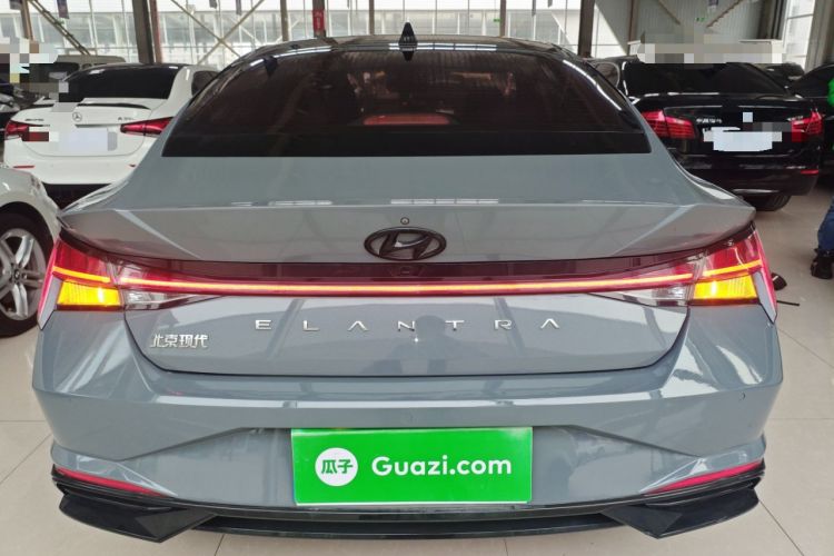 Used Hyundai Elantra 2021 1.5L CVT LUX Prestige Edition Rear