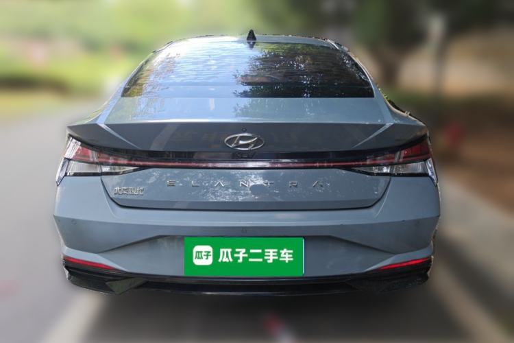 Used Hyundai Elantra 2021 1.5L CVT LUX Prestige Edition Rear
