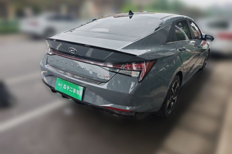 Used Hyundai Elantra 2021 240TGDi DCT LUX Prestige Edition Rear Right 45 Deg