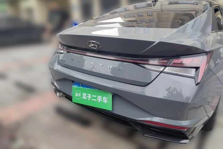 Used Hyundai Elantra 2021 1.5L CVT LUX Prestige Edition Rear