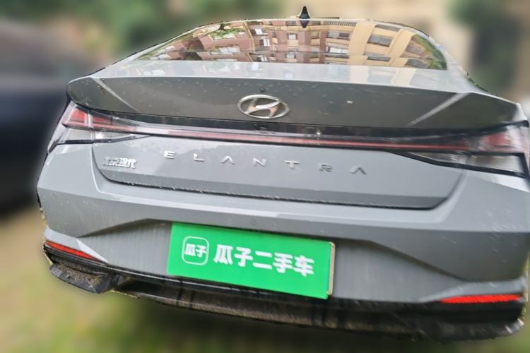 Used Hyundai Elantra 2021 1.5L CVT LUX Prestige Edition Rear