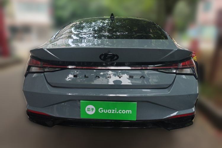 Used Hyundai Elantra 2021 1.5L CVT LUX Prestige Edition Rear