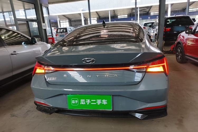 Used Hyundai Elantra 2021 1.5L CVT LUX Prestige Edition Rear