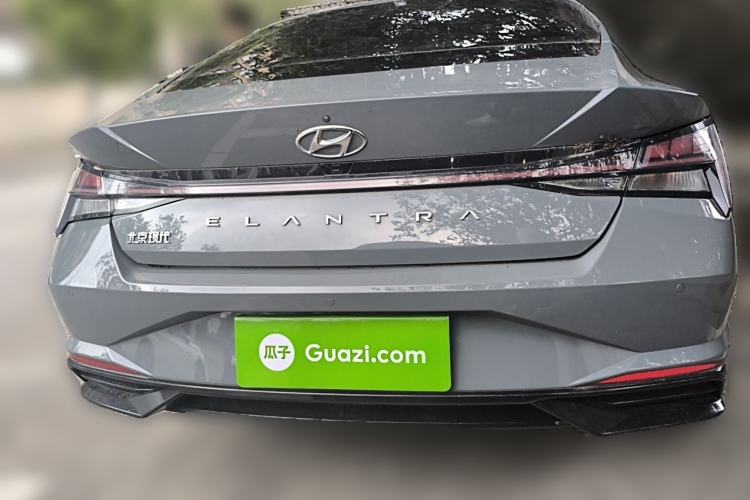 Used Hyundai Elantra 2021 1.5L CVT LUX Prestige Edition Rear