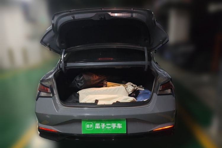 Used Hyundai Elantra 2021 1.5L CVT LUX Prestige Edition Trunk
