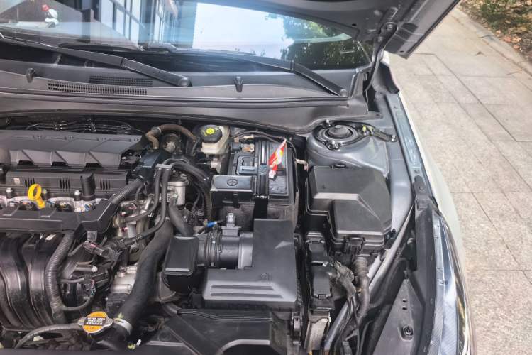 Used Hyundai Elantra 2021 1.5L CVT LUX Prestige Edition Engine Bay Left