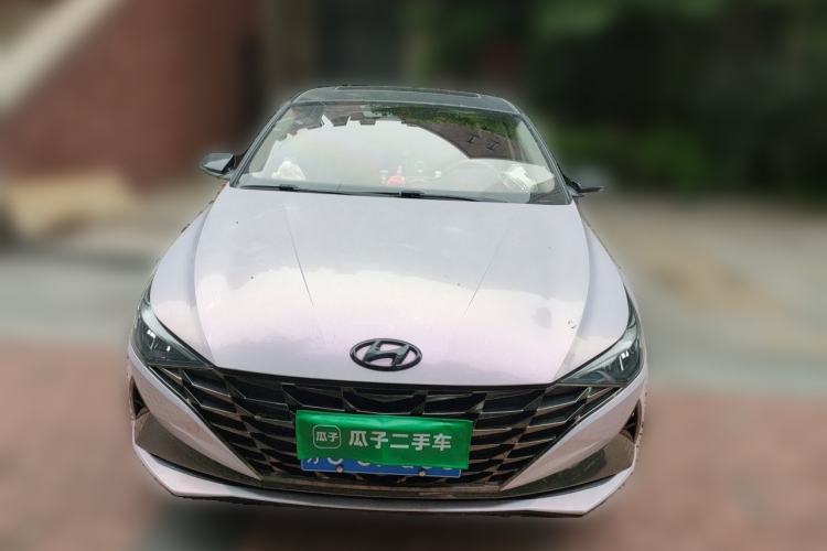 Used Hyundai Elantra 2021 1.5L CVT LUX Prestige Edition Front