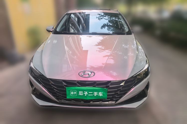 Used Hyundai Elantra 2021 1.5L CVT LUX Prestige Edition Front