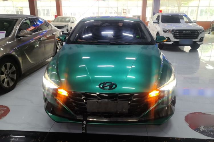 Used Hyundai Elantra 2021 1.5L CVT LUX Prestige Edition Front
