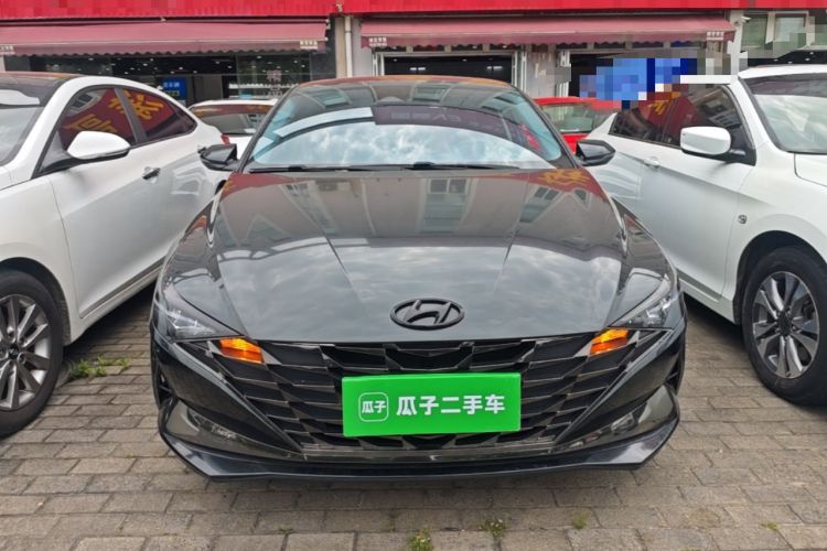 Used Hyundai Elantra 2021 1.5L CVT LUX Prestige Edition Front