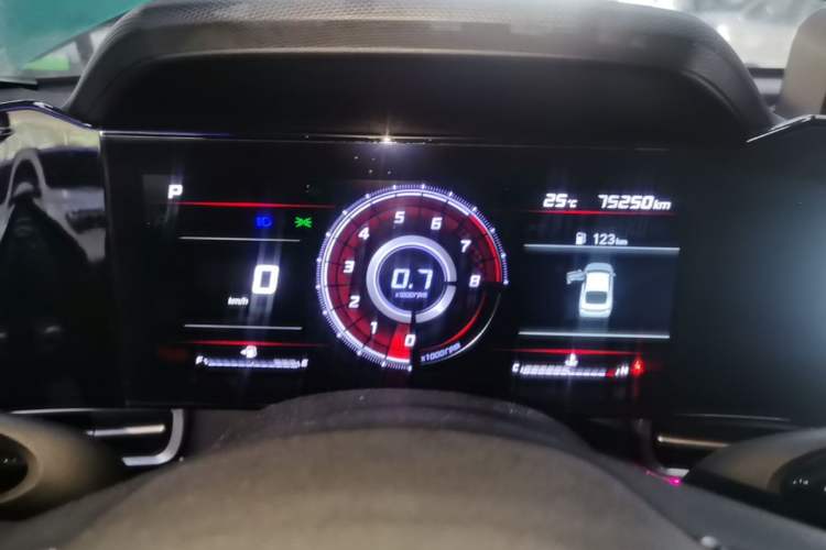 Used Hyundai Elantra 2021 1.5L CVT LUX Prestige Edition Instrument Cluster