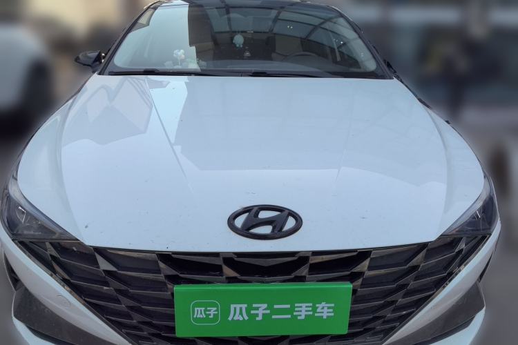 Used Hyundai Elantra 2021 1.5L CVT LUX Prestige Edition Front