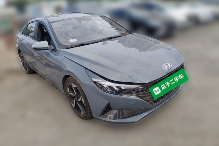 Used Hyundai Elantra 2021 240TGDi DCT LUX Prestige Edition Front Right 45 Deg