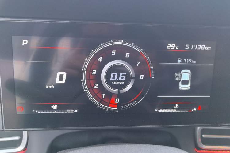 Used Hyundai Elantra 2021 1.5L CVT LUX Prestige Edition Instrument Cluster