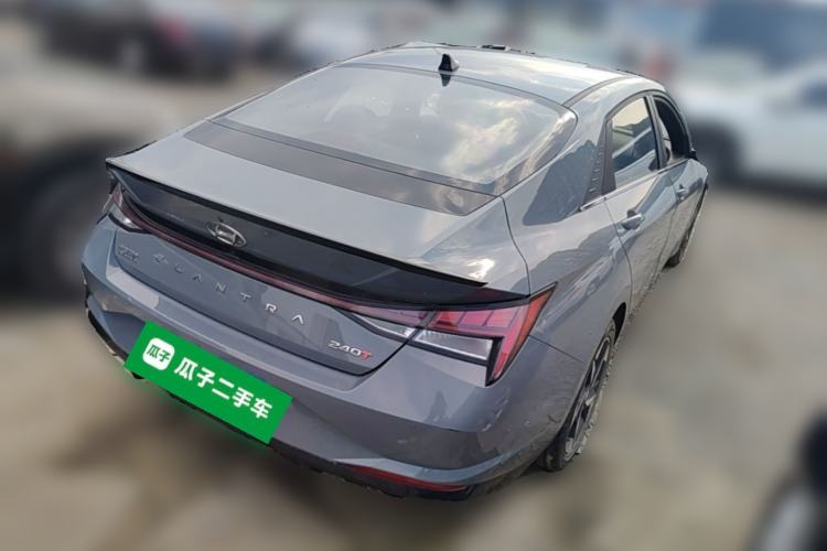 Used Hyundai Elantra 2021 240TGDi DCT LUX Prestige Edition Rear Right 45 Deg