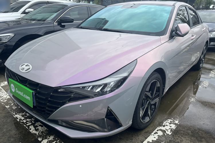Used Hyundai Elantra 2021 1.5L CVT GLX Elite Edition Exterior 8