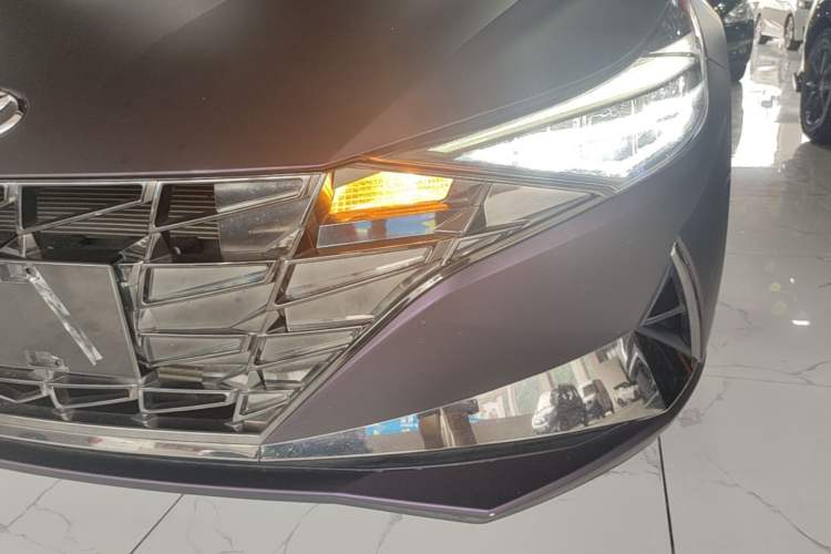 Used Hyundai Elantra 2021 240TGDi DCT LUX Prestige Edition Left Front Headlight