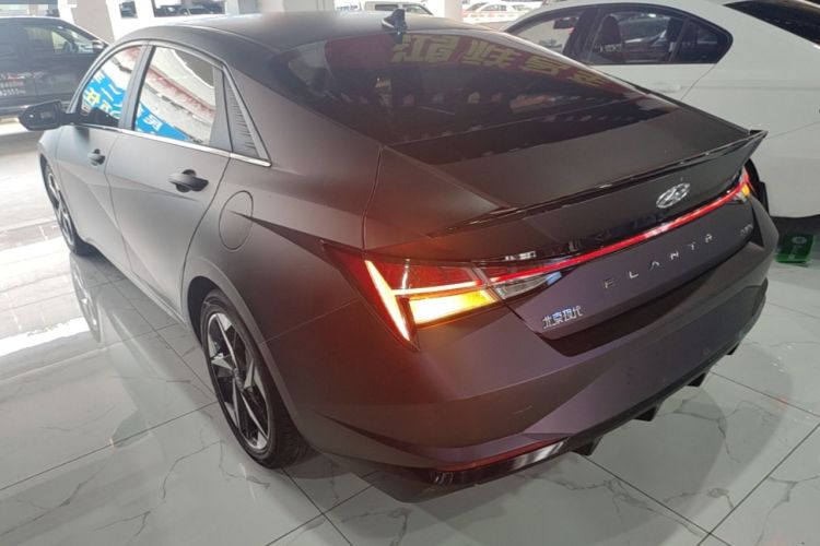 Used Hyundai Elantra 2021 240TGDi DCT LUX Prestige Edition Rear Left 45 Deg