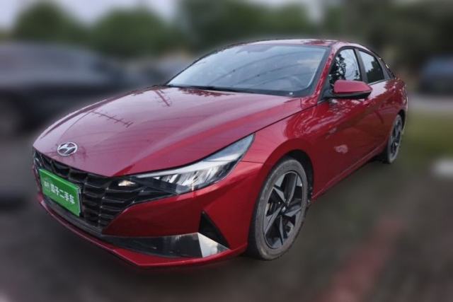 Used Hyundai Elantra 2021 1.5L CVT LUX Prestige Edition
