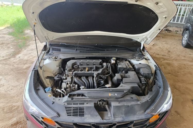 Used Hyundai Elantra 2021 1.5L CVT TOP Flagship Edition Engine Bay