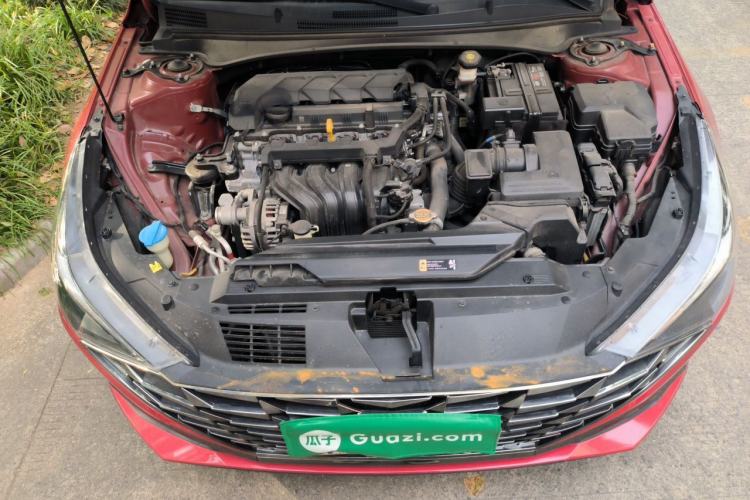 Used Hyundai Elantra 2021 1.5L CVT LUX Prestige Edition Engine Bay
