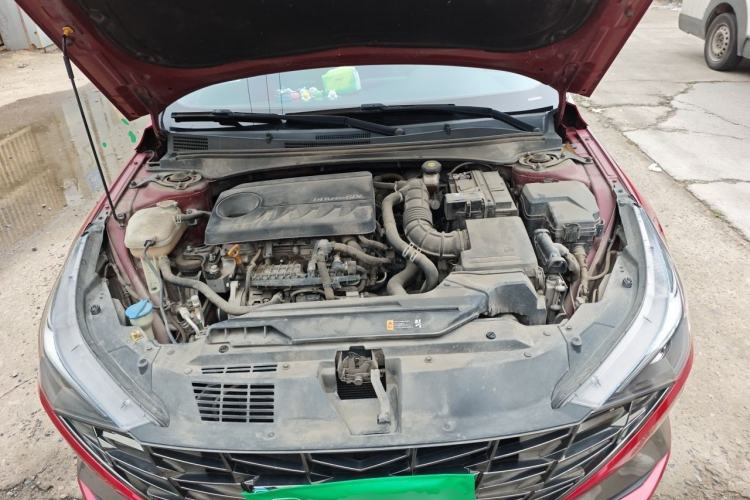 Used Hyundai Elantra 2021 240TGDi DCT LUX Prestige Edition Engine Bay
