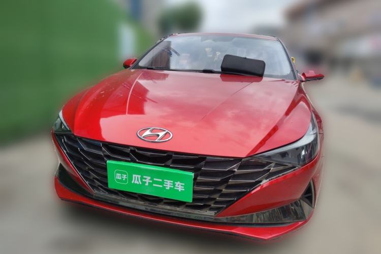Used Hyundai Elantra 2021 1.5L CVT LUX Prestige Edition Exterior 1