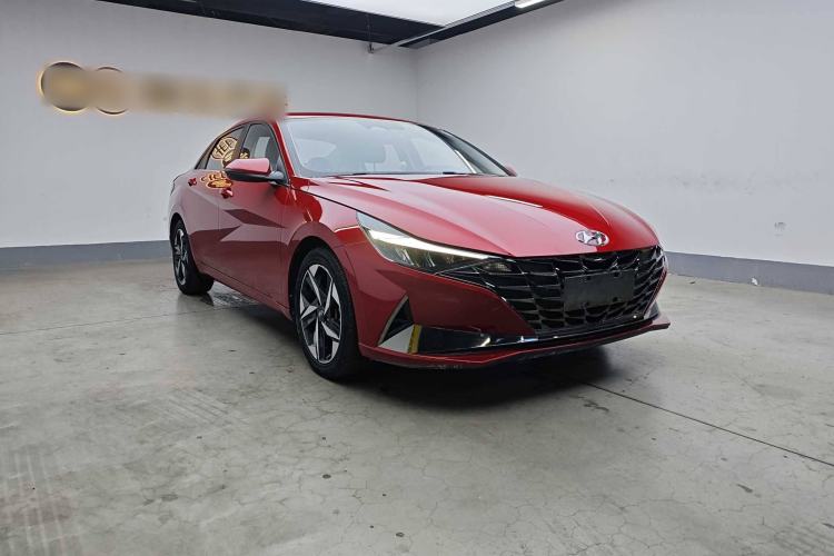 Used Hyundai Elantra 2021 1.5L CVT LUX Prestige Edition Exterior 2