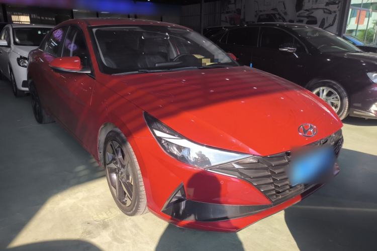 Used Hyundai Elantra 2021 1.5L CVT GLX Elite Edition Exterior 2