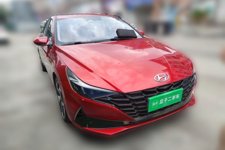 Used Hyundai Elantra 2021 1.5L CVT LUX Prestige Edition Exterior 2