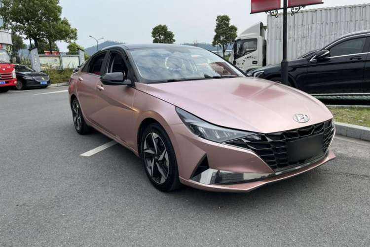 Used Hyundai Elantra 2021 1.5L CVT LUX Prestige Edition Exterior 2