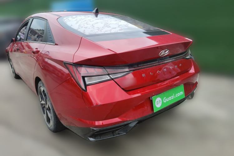 Used Hyundai Elantra 2021 1.5L CVT LUX Prestige Edition Exterior 3