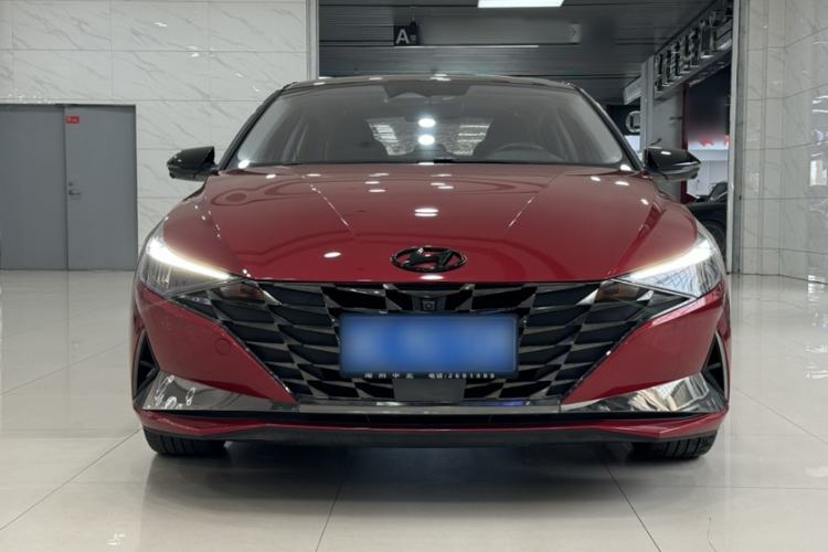 Used Hyundai Elantra 2021 1.5L CVT TOP Flagship Edition Exterior 4