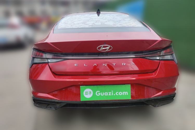 Used Hyundai Elantra 2021 1.5L CVT LUX Prestige Edition Exterior 4