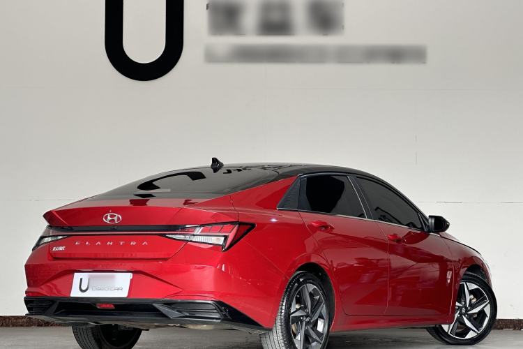 Used Hyundai Elantra 2021 1.5L CVT LUX Prestige Edition Exterior 5