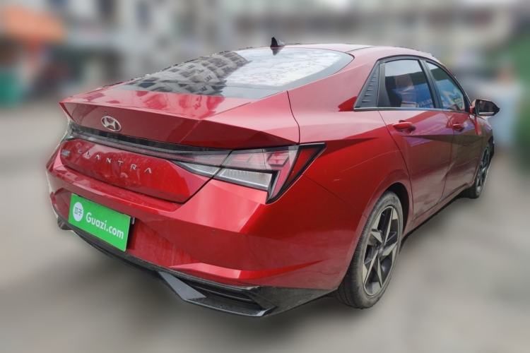 Used Hyundai Elantra 2021 1.5L CVT LUX Prestige Edition Exterior 5