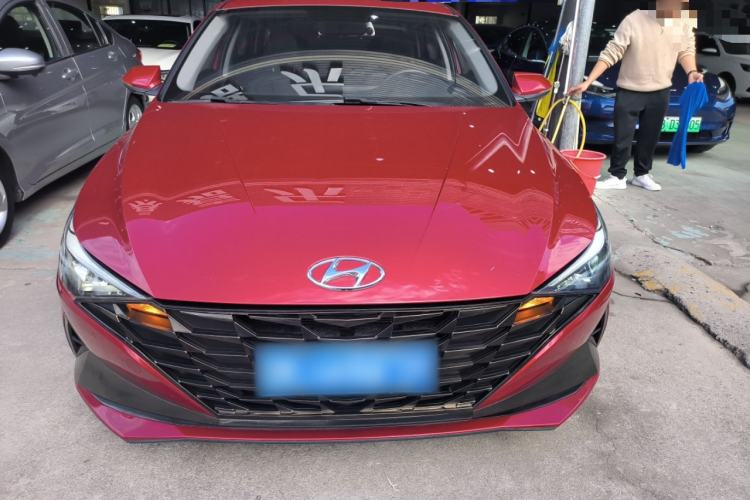 Used Hyundai Elantra 2021 1.5L CVT GLX Elite Edition Front