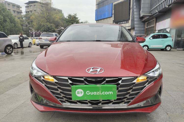 Used Hyundai Elantra 2021 1.5L CVT GLX Elite Edition Front