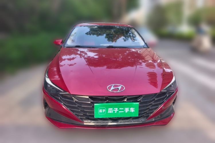 Used Hyundai Elantra 2021 1.5L CVT GLX Elite Edition Front