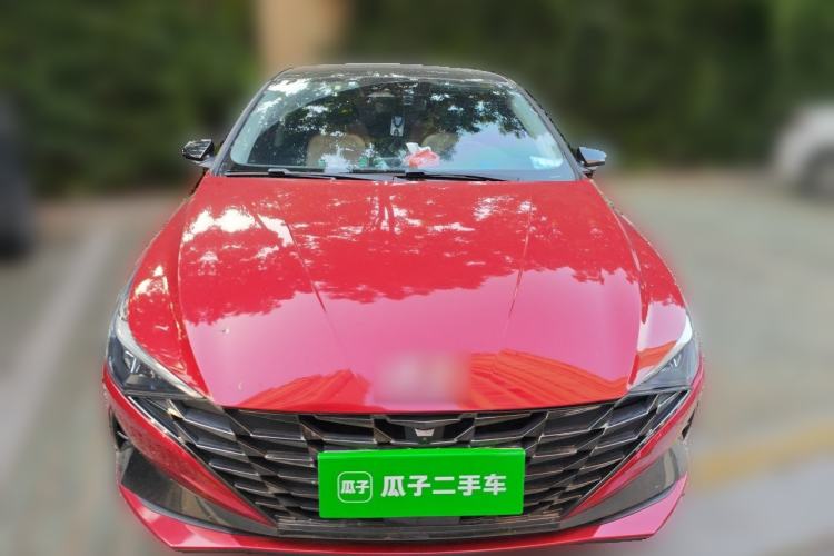 Used Hyundai Elantra 2021 1.5L CVT TOP Flagship Edition Front