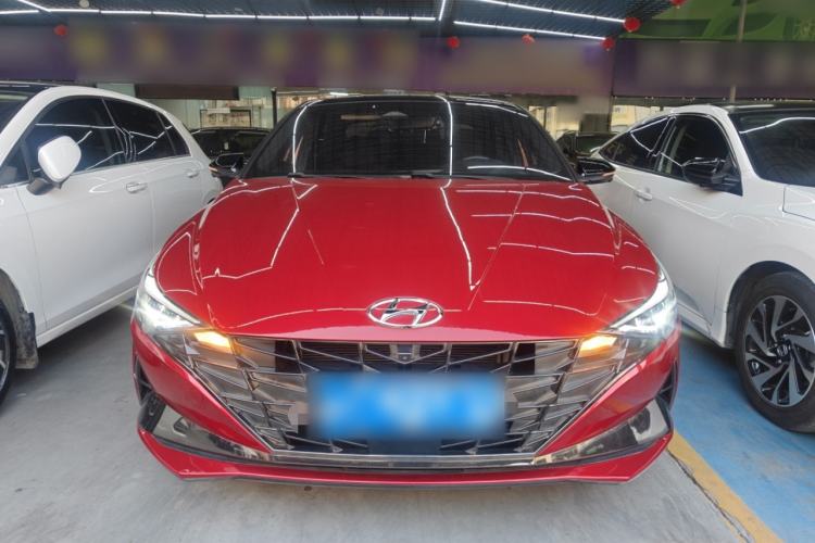 Used Hyundai Elantra 2021 240TGDi DCT TOP Flagship Edition Front