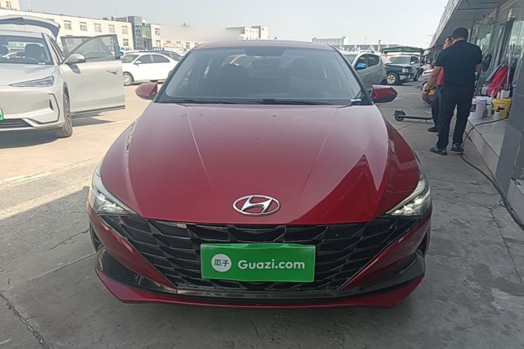 Used Hyundai Elantra 2021 1.5L CVT GLX Elite Edition Front