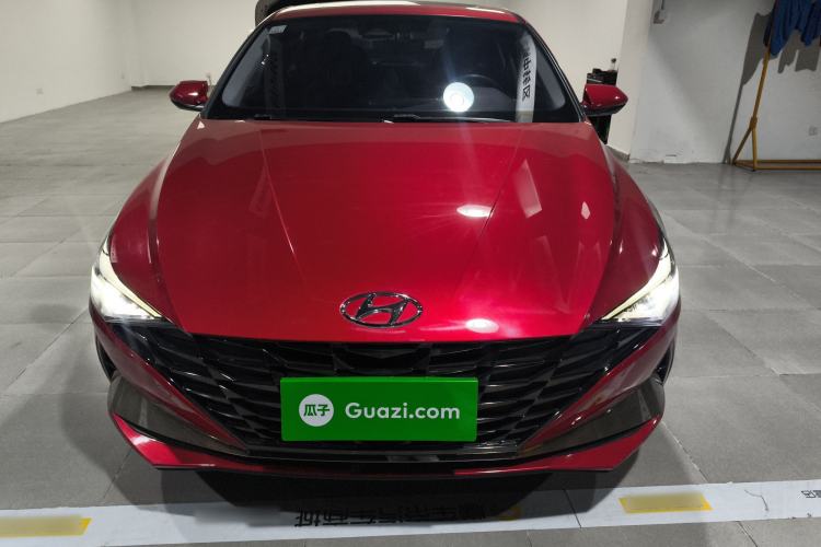 Used Hyundai Elantra 2021 1.5L CVT LUX Prestige Edition Front