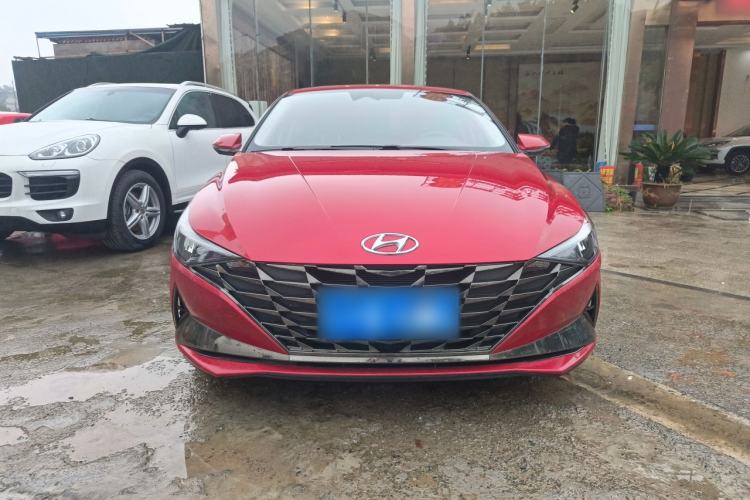 Used Hyundai Elantra 2021 1.5L CVT LUX Prestige Edition Front