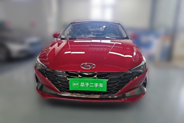 Used Hyundai Elantra 2021 1.5L CVT GLX Elite Edition Front