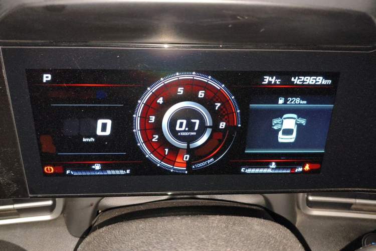 Used Hyundai Elantra 2021 1.5L CVT LUX Prestige Edition Instrument Cluster