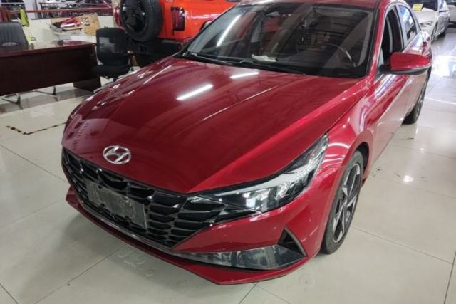 Used Hyundai Elantra 2021 1.5L CVT LUX Prestige Edition