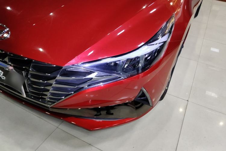 Used Hyundai Elantra 2021 1.5L CVT LUX Prestige Edition Left Front Headlight