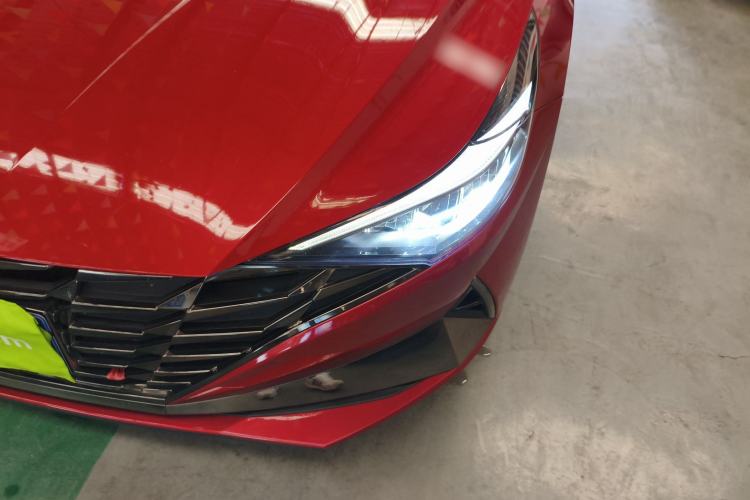 Used Hyundai Elantra 2021 1.5L CVT LUX Prestige Edition Left Front Headlight